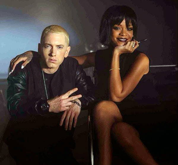 Eminem y Rihanna - foto promocional del single The monster