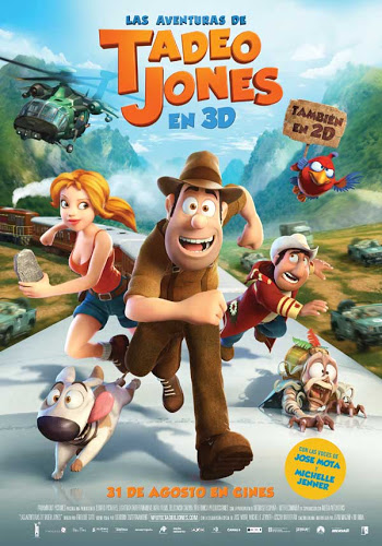 Las aventuras de Tadeo Jones, cartel