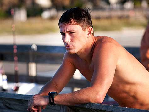 Channing Tatum, desnudo
