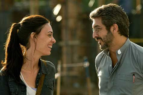 Elefante blanco, Ricardo Darín y Martina Gusman