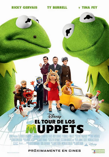 Cartel El tour de los Muppets