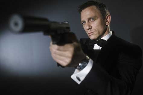 Skyfall, escena Daniel Craig