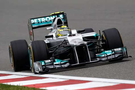 Nico Rosberg, coche