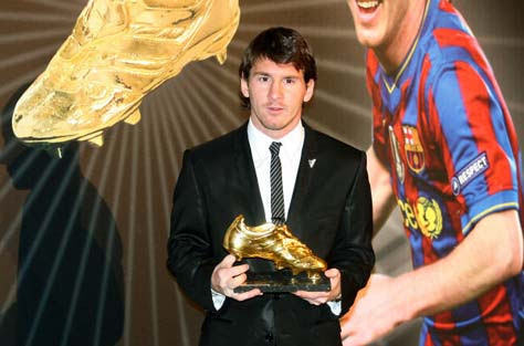 Lionel Messi, bota de oro