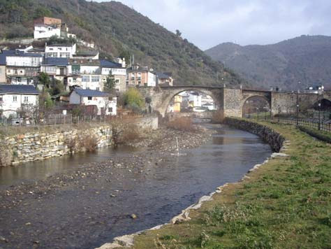 Villafranca del Bierzo, Río Burbia
