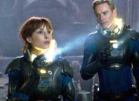 Prometheus, cartel, película