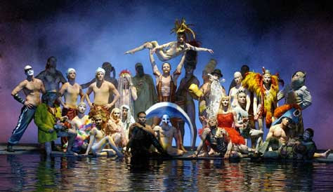 Cirque du soleil, espectáculo