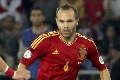 Andrés Iniesta, futbolista