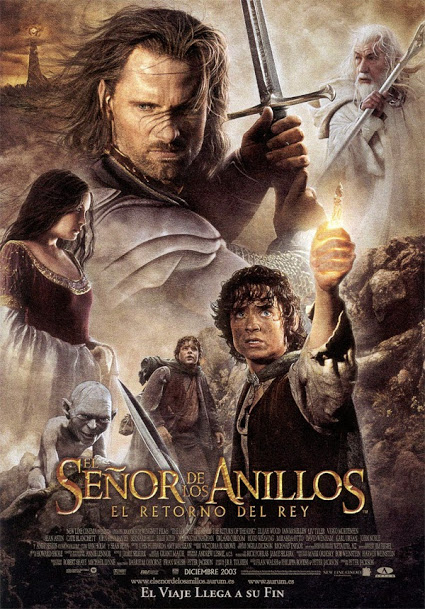 El señor de los anillos, cartel