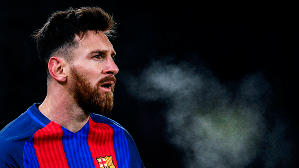 Lionel Messi con FC Barcelona