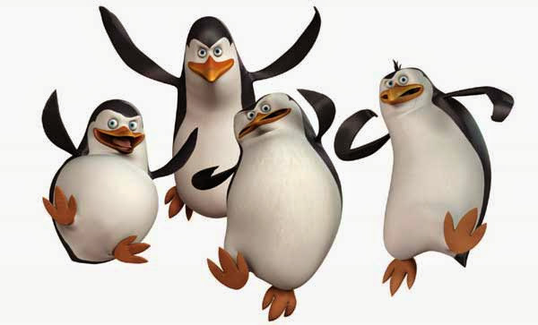 Los pingüinos de Madagascar