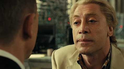 Skyfall, escena Daniel Craig y Javier Bardem