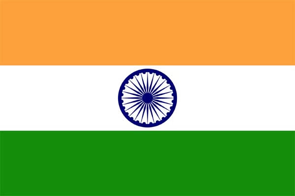 India, bandera