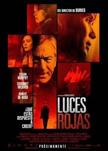 Luces rojas, cartel oficial