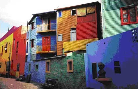 El caminito (Barrio de La Boca)