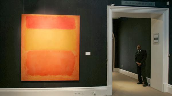 Orange, red, yellow de Rothko