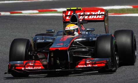 Lewis Hamilton, coche