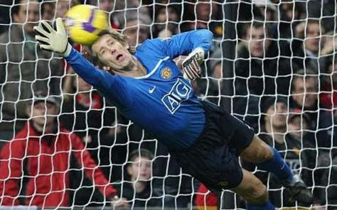 Edwin van der Sar, portero