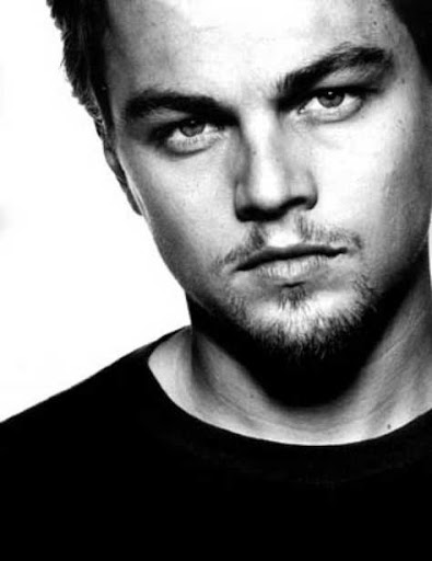 Leonardo DiCaprio blanco y negro