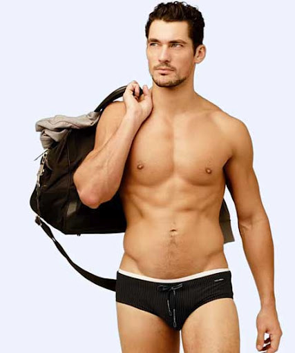 David Gandy, en calzoncillos