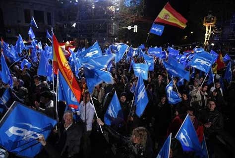 Partido Popular elecciones en España