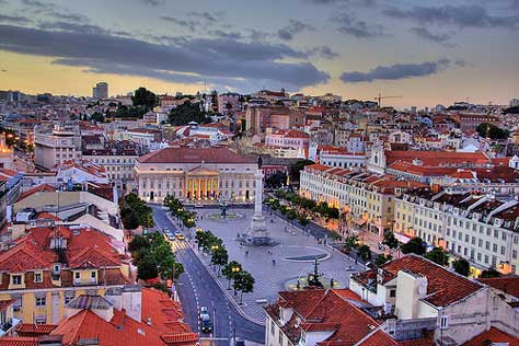 Lisboa, Plaza del Rossio
