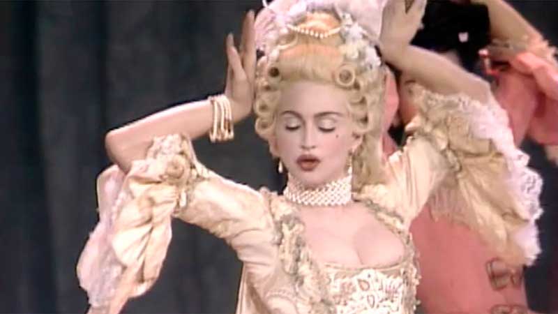 Madonna Vogue en la MTV