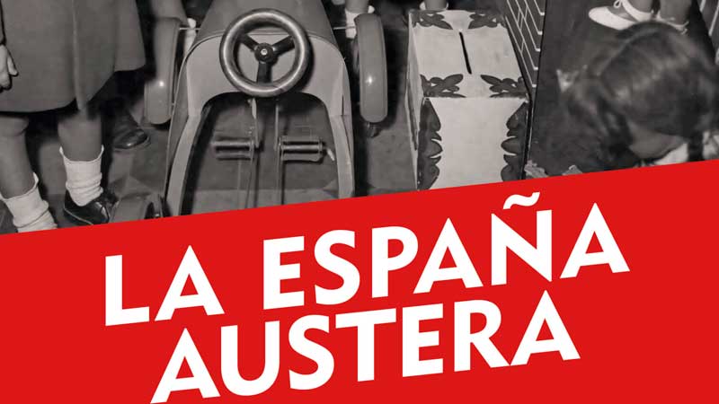 Detalle de la portada del libro 'La España austera' de José Calvo Poyato