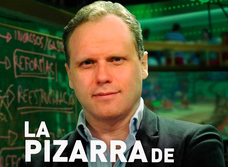 Detalle de la portada del libro 'La pizarra de Daniel Lacalle'