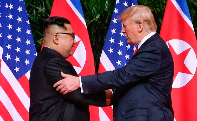 Donald Trump y Kim Jong Un