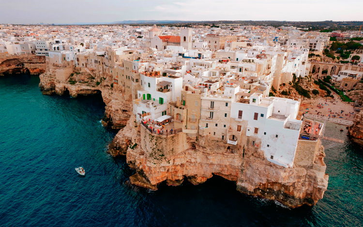 Polignano a Mare en Italia