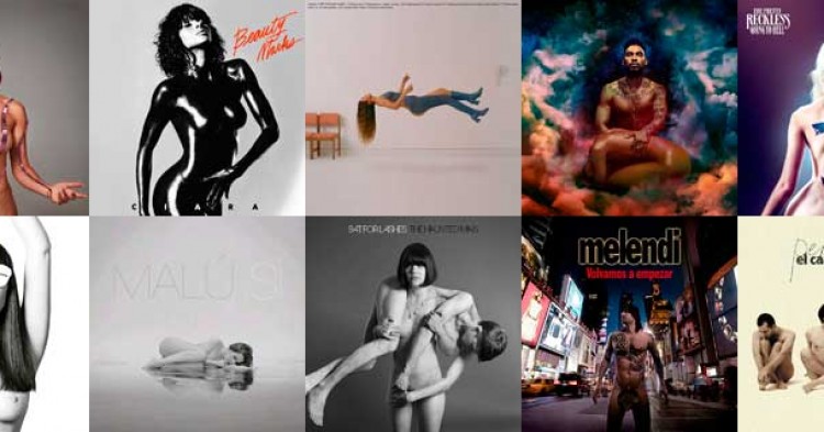 10 portadas de discos con desnudos